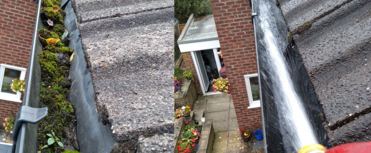 Gutter Cleaning in Clitheroe and Whalley
